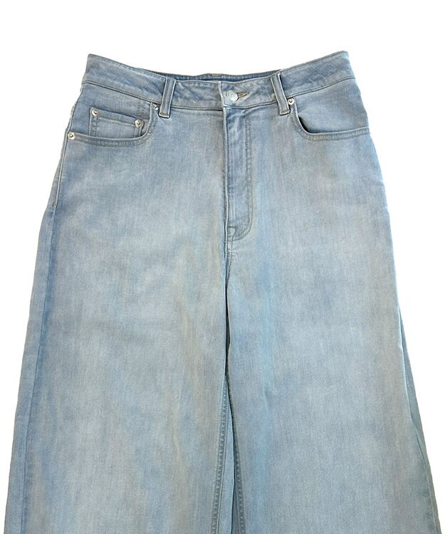 UNFILO L UNFILO DENIM バギー アイスブルー