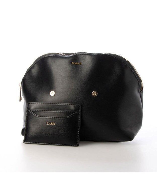 UNBILLION カシュカシュ cachecache / 3ピースソフト合皮トート ブラック