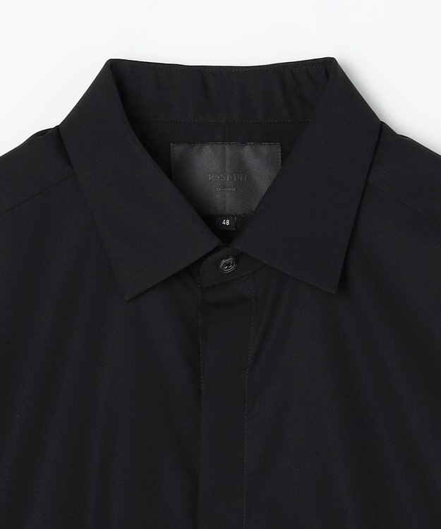 JOSEPH HOMME 【HIGH GRADE LINE】メイフェアーイージーアイロン　レギュラーカラーシャツ ブラック系