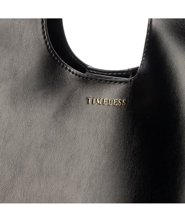 UNBILLION カシュカシュ cachecache / 3ピースソフト合皮トート ブラック