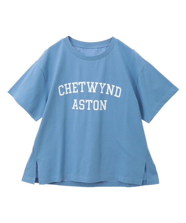 Green Parks 汗染み防止カレッジロゴボックスＴシャツ Charcoal Gray