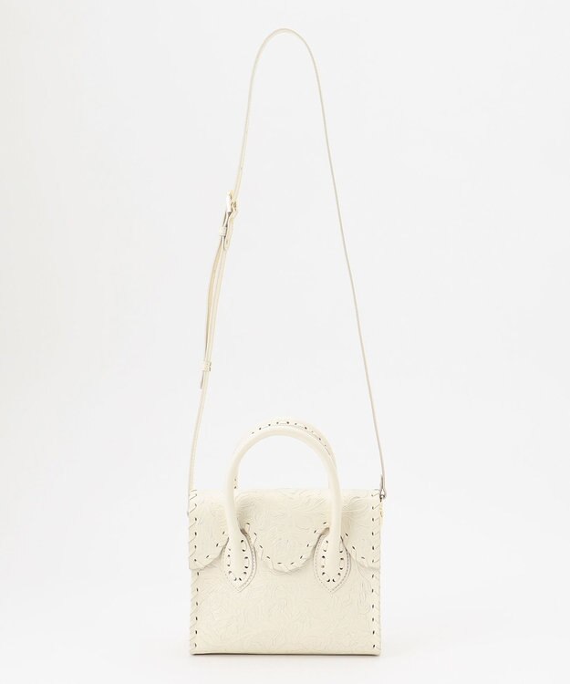GRACE CONTINENTAL Mini RS Handbag ホワイト