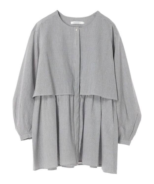 AMERICAN HOLIC サッカーワントーンティアードチュニック Off White