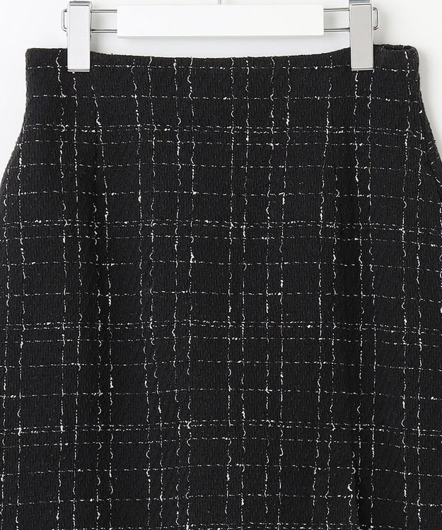 Feroux 【洗える】ツイードスカ ショーパン ブラック系1