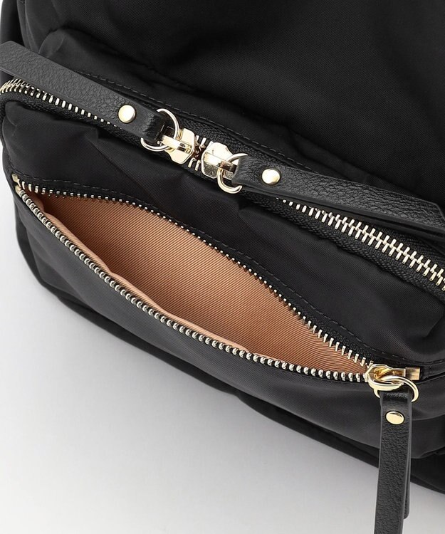 LA BAGAGERIE 【MONICA】13ポケットナイロンリュック　SMALL ブラック