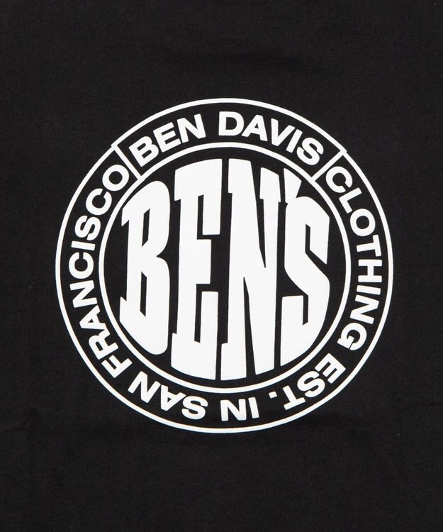 WEGO 【ユニセックス着用ITEM/MLサイズ展開】BENDAVISサークルロゴT（SS） ブラック