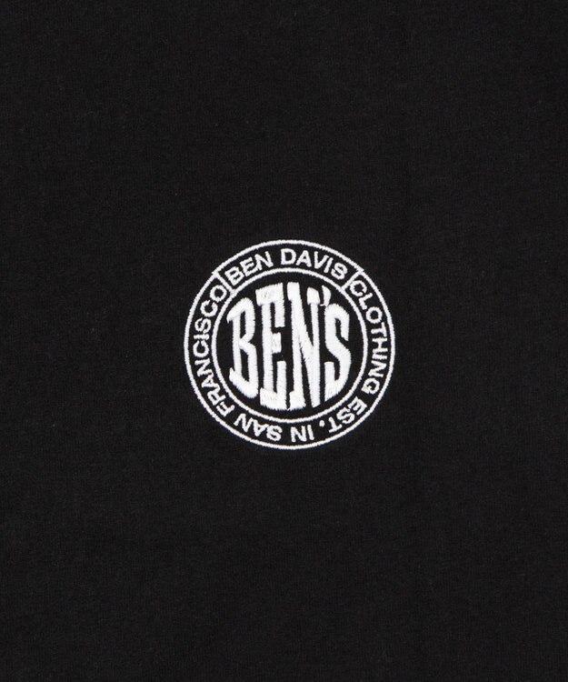 WEGO 【ユニセックス着用ITEM/MLサイズ展開】BENDAVISサークルロゴT（SS） ブラック