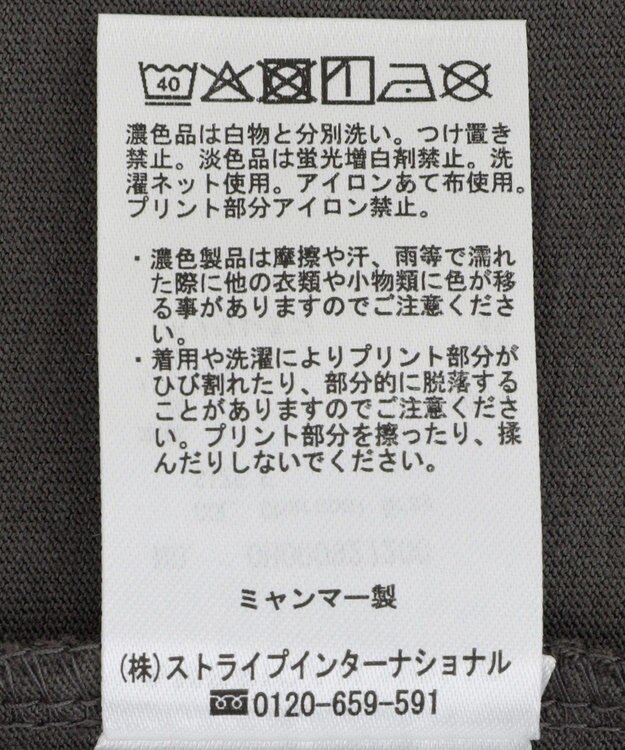 AMERICAN HOLIC SILVER BOX ロングTシャツ/チュニック Charcoal Gray