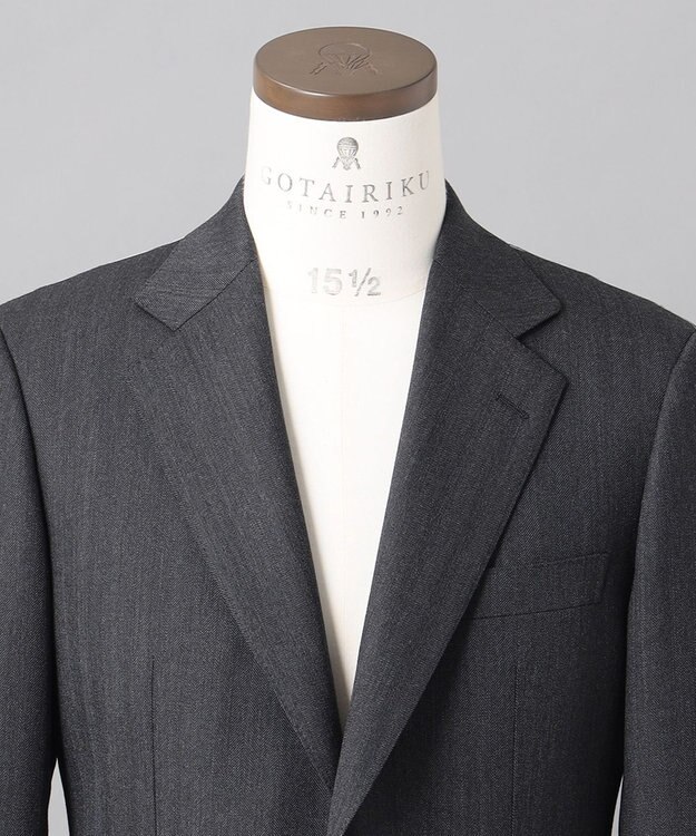 GOTAIRIKU 【Ermenegildo Zegna】ISLAND FLEECE スーツ グレー系8