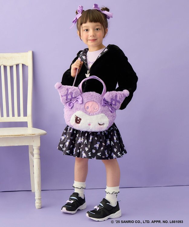 ANY KIDS 【マイメロディ＆クロミ×ANY KIDS】なりきりブルゾン ブラック×クロミ