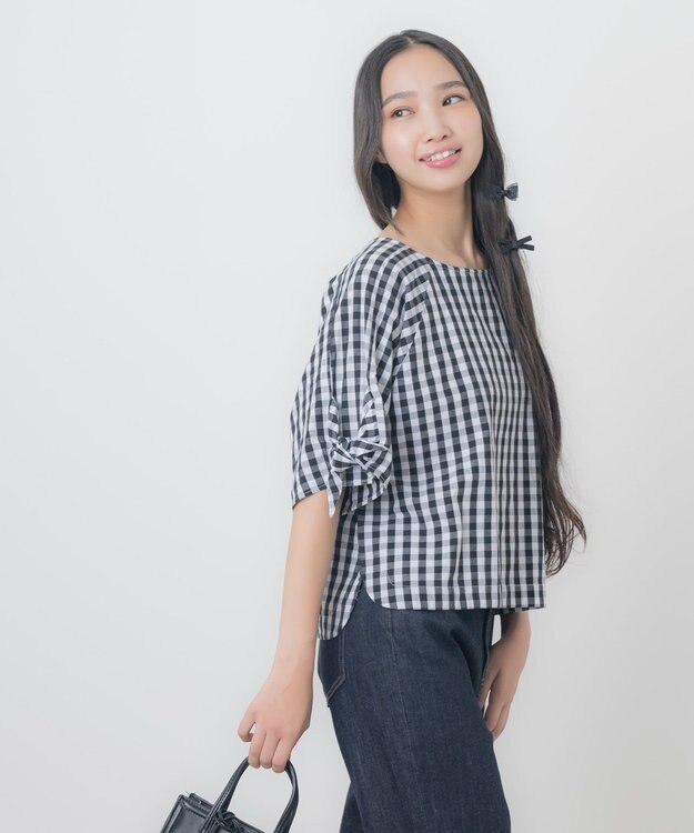 ONWARD Reuse Park 【SHARE PARK】ブラウス秋冬 ブラック