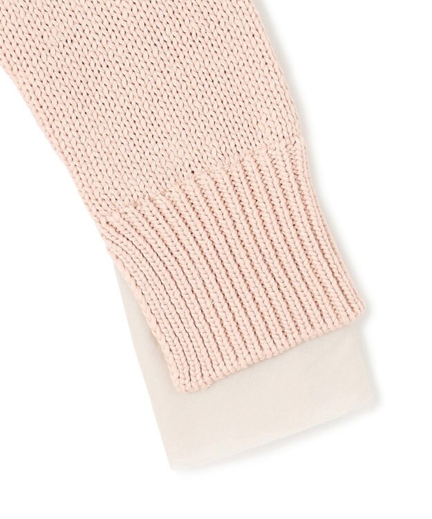 BEIGE， 【洗える・CLUEL 4月号掲載】COMFREY / オーガニックコットンクルーネックニット Nude