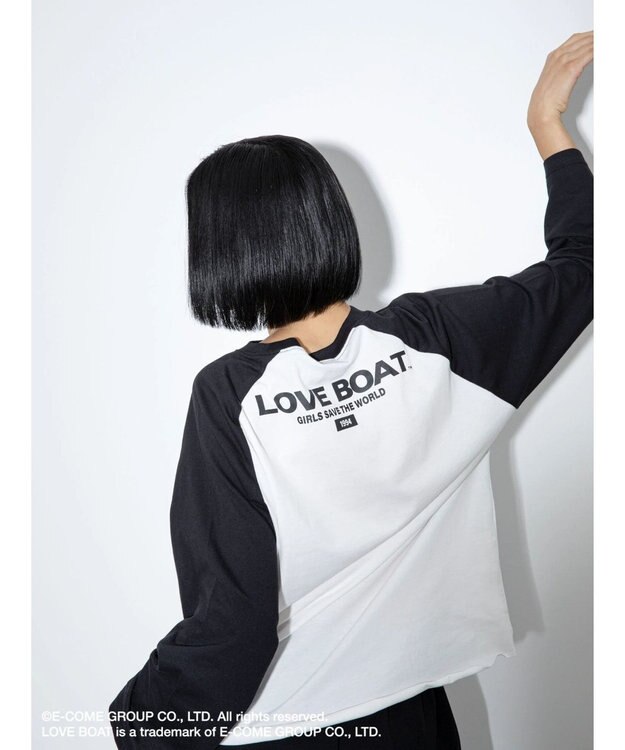 Green Parks ■別注　ＬＯＶＥ　ＢＯＡＴ　ラグランロンＴ Black