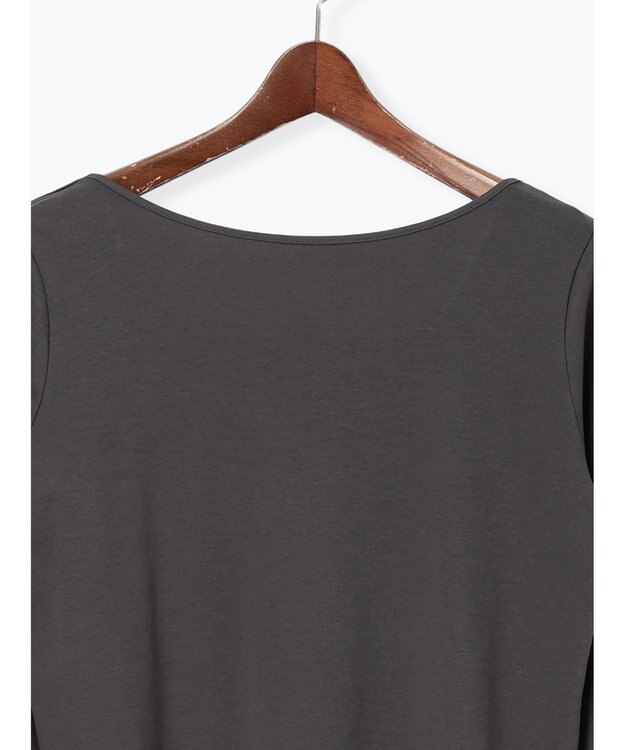 Te chichi 前後2WAYネックデザインロンT《2026 spring catalog item》 グレー