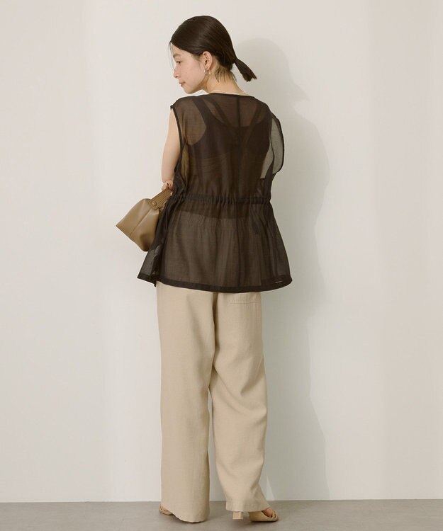 AMERICAN HOLIC シアードロストＷポケットベスト Black