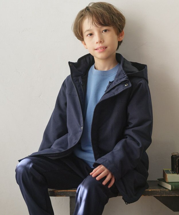 J.PRESS KIDS 【110-130cm】ライナー付き 3WAYコート ネイビー系
