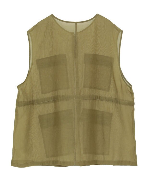 AMERICAN HOLIC シアードロストＷポケットベスト Olive