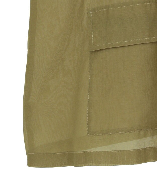 AMERICAN HOLIC シアードロストＷポケットベスト Olive