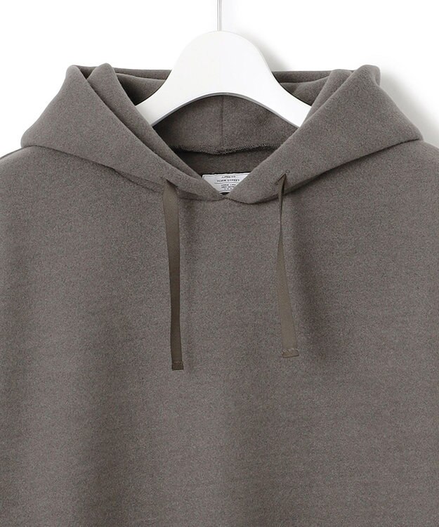 J.PRESS YORK STREET 【WOMEN】NEEDLE JERSEY フード付きワンピース グレー系