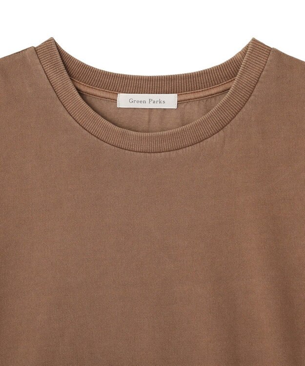 Green Parks ピグメントドッキングプルオーバー Brown