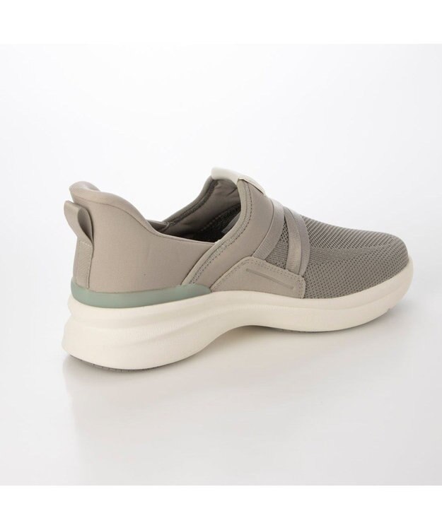 ing <ing>ハンズフリーニットスニーカー グレー