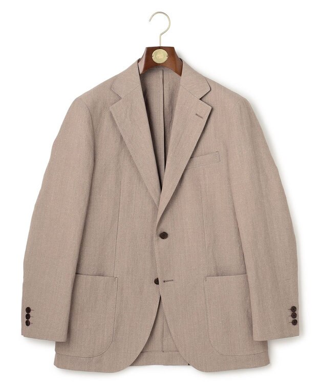 J.PRESS MEN 【WEB・一部店舗限定】サマーフィールド カットジャケット ブラウン系