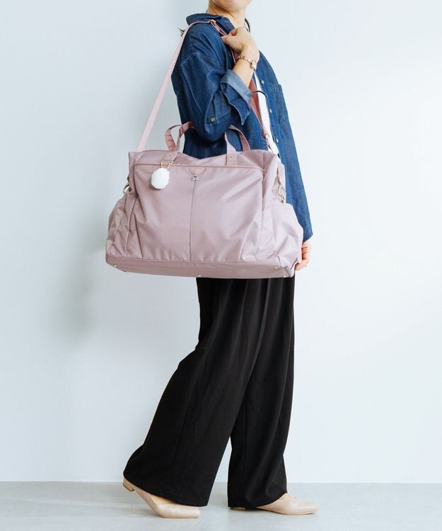 ACE BAGS & LUGGAGE Kanana project COLLECTION シェリ ボストンバッグ 17947 カナナプロジェクト コレクション ピンク