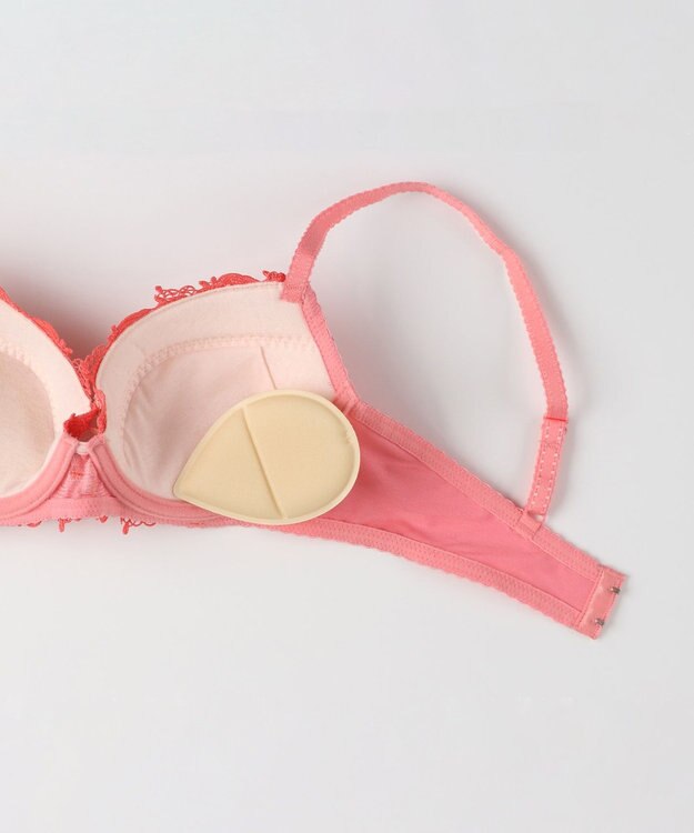 Wing ブラジャー Wing Lesiage ふっくらまる胸メイク やさしいフィット感 【2920シリーズ】 パッド有 ブラ PB2920 ウイング／ワコール オレンジ