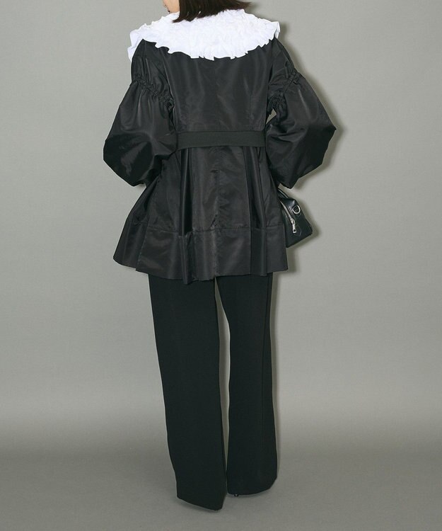 Green Parks ＭＡ－１ペプラムブルゾン Black