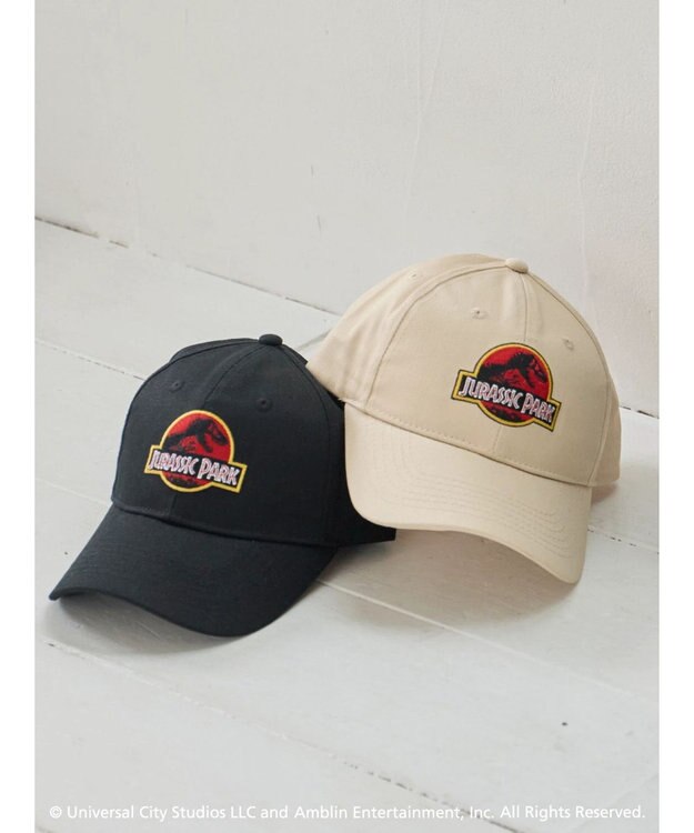 Green Parks ■ＪＵＲＡＳＳＩＣ　ＰＡＲＫ　刺しゅうＣＡＰ Ivory