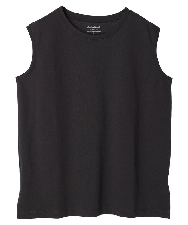 Green Parks 汗染み防止ノースリーブプルオーバー Dark Gray