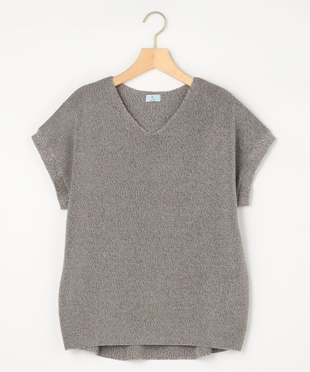 組曲 【先行予約・WEB限定】ルーズリーニット プルオーバー グレー系