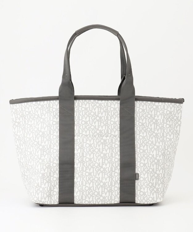 23区GOLF 【UNISEX】モノグラム トートバッグ ホワイト系