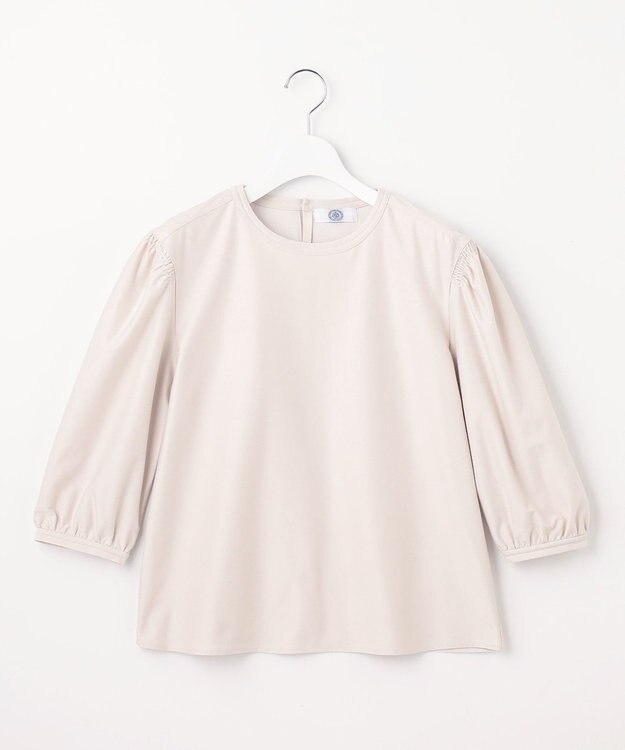 J.PRESS LADIES デニムライクジャージー カットソー ベージュ系