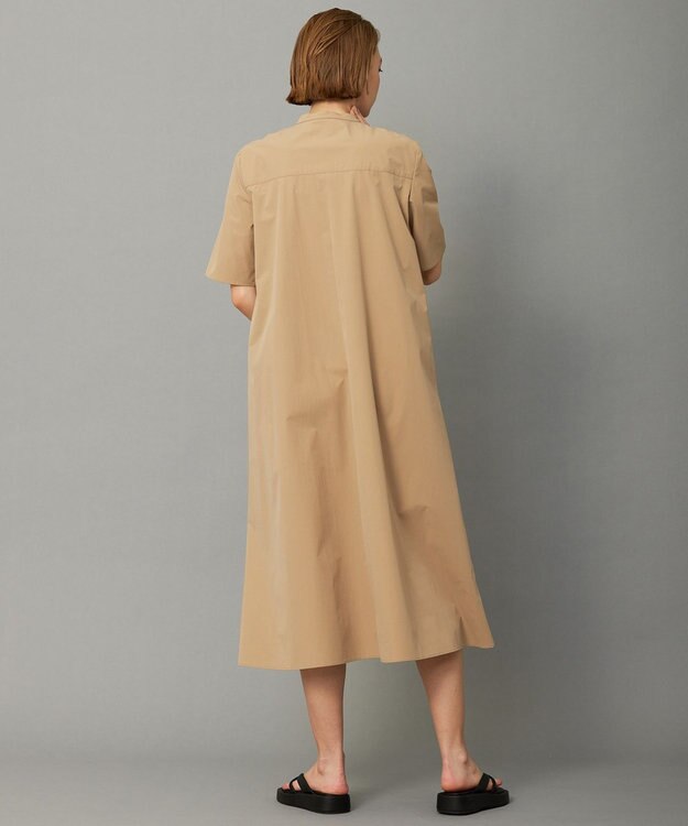 ICB 【接触冷感・UVカット・撥水・洗える】 プルーフ4WAYタフタ ワンピース コルク系