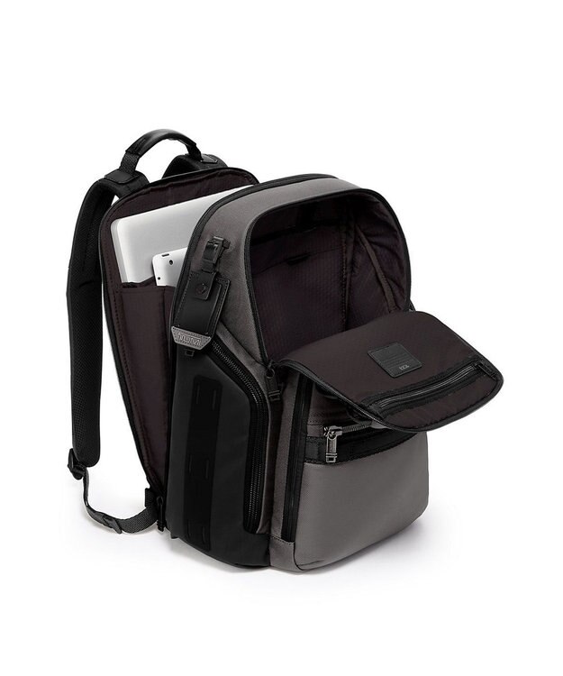 TUMI  メンズ  Alpha Bravo 「サーチ」バックパック CHARCOAL