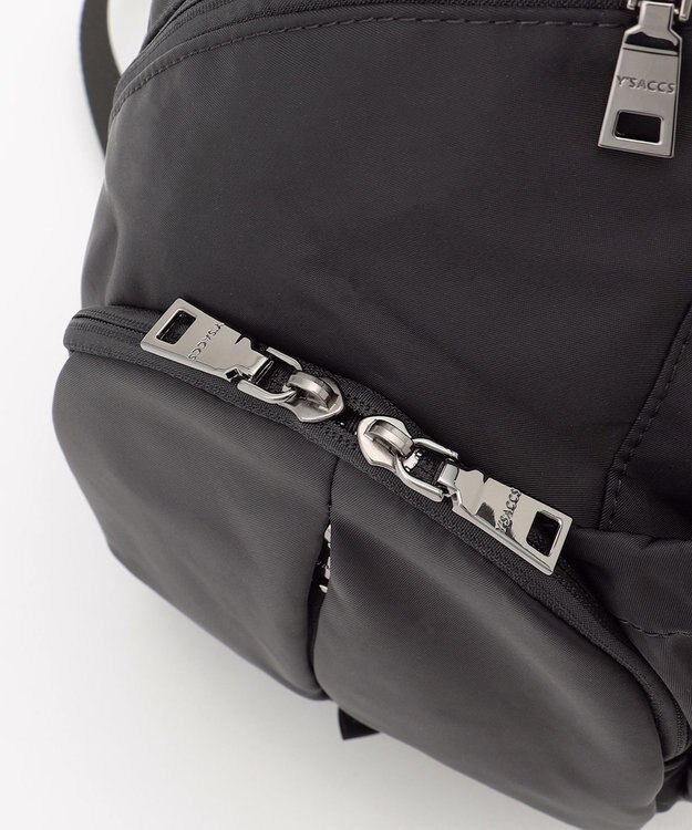 Y'SACCS 【Y’SACCS vous et】フロントファスナークロスボディバッグ ブラック