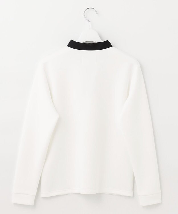 23区GOLF 【23Fondation】【WEB&一部店舗限定】クレリック モックネックシャツ ホワイト系