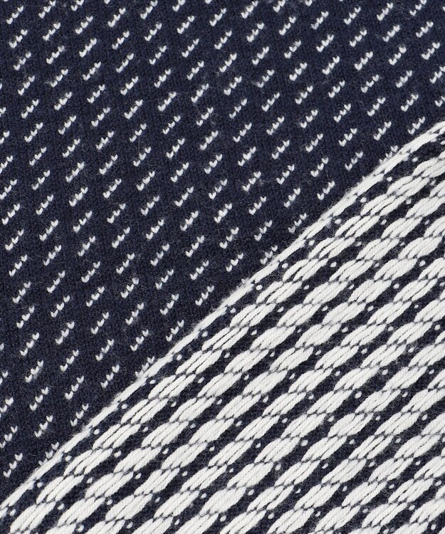 J.PRESS MEN バーズアイ ニットベスト ネイビー系