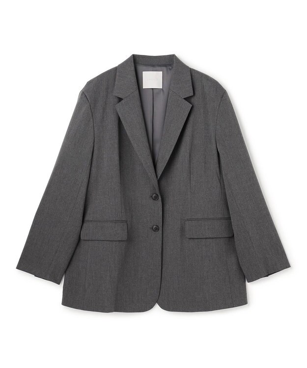 UNFILO 【セットアップ着用可】マイビューティ オーバージャケット チャコール