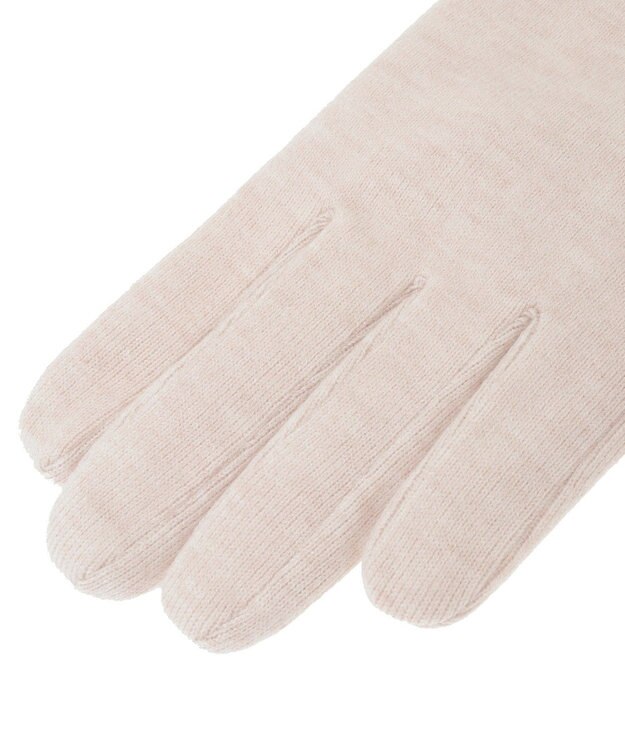 Maison de FLEUR ビッグリボンファーグローブ Light Pink