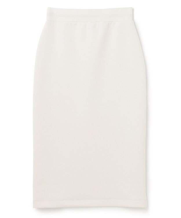 BEIGE， WALNUT / Iラインスカート White