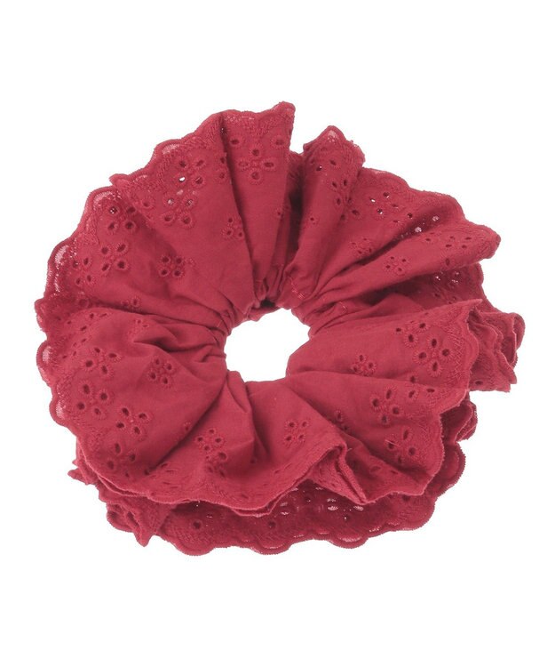 Green Parks ・HALF TIME レースビッグシュシュ Red