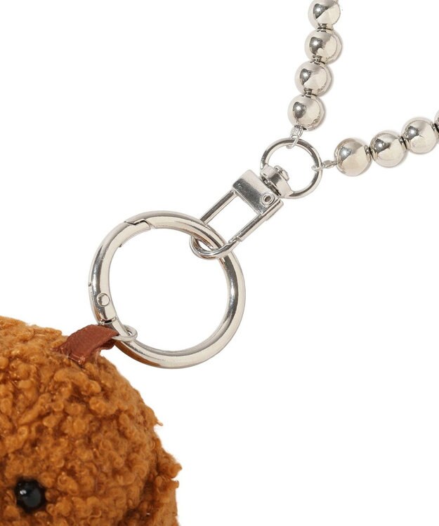 AMERICAN HOLIC ドッグストラップチャーム Brown