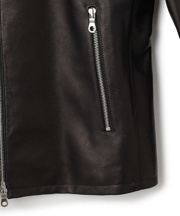 JOSEPH HOMME  【HIGH GRADE LINE】エアーカウレザー　シングルライダース ブラック系