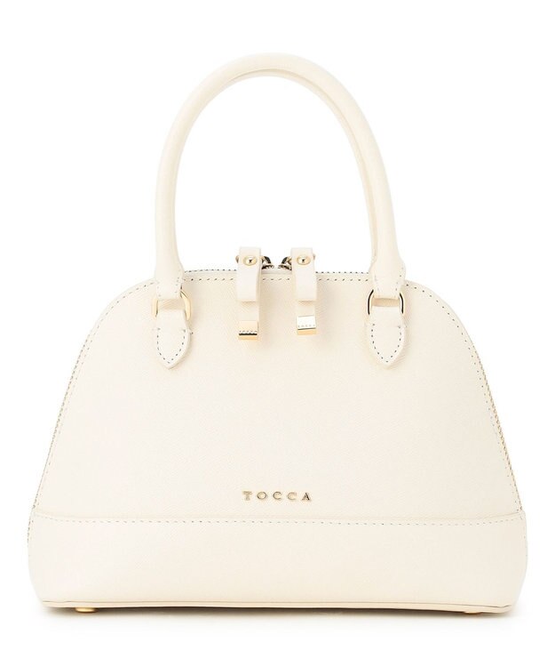TOCCA LE SOMMET MINI BUGATTI BAG レザーバッグ オフ系