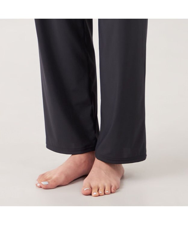 Chacott Chacott BALANCE ライトストレートパンツ ブラック