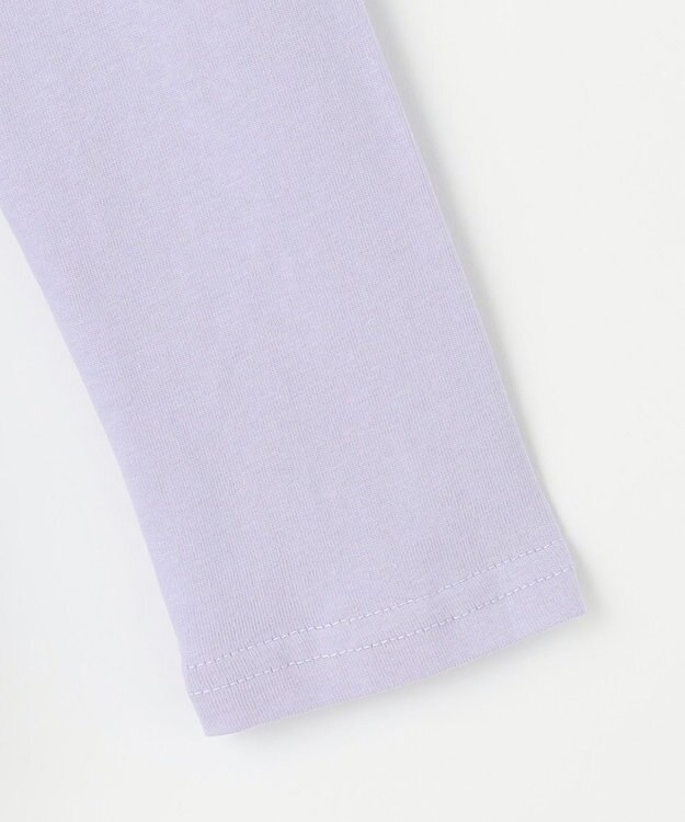 ANY KIDS 裾チュール 長袖 Tシャツ ラベンダー