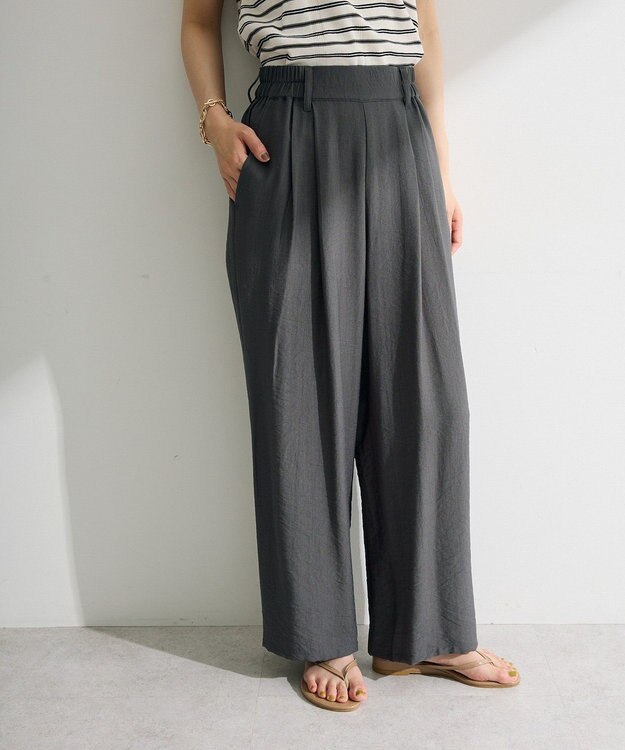 Green Parks ラップ付きパンツ Gray