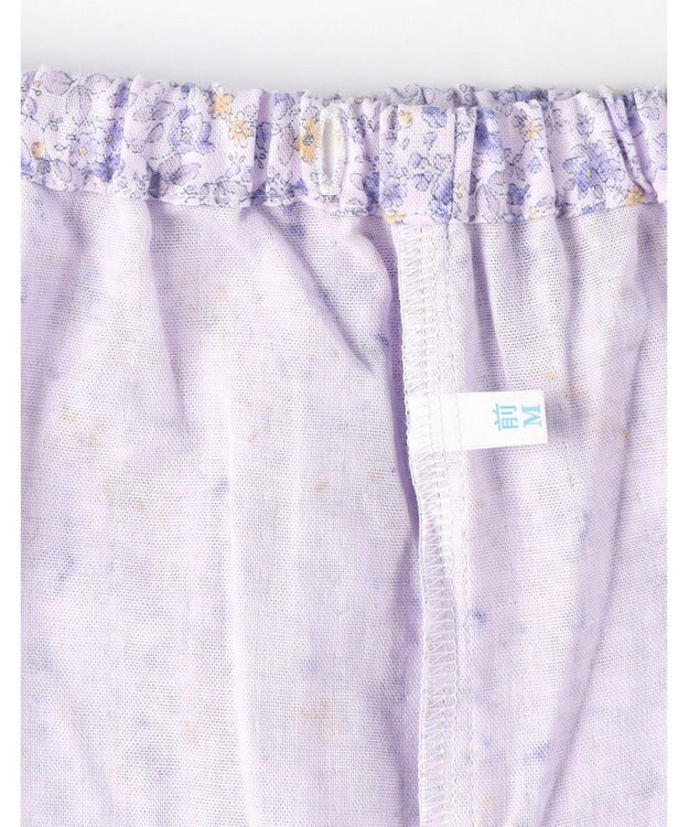 Wing パジャマ 長袖 長ズボン 綿100%(本体) レディース EP5070 ウイング／ワコール パープル